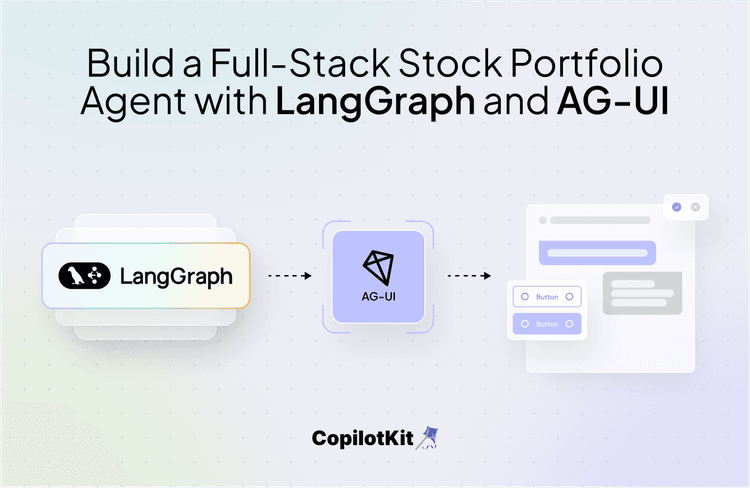 Build a Fullstack Stock Portfolio Agent with LangGraph and AG-UI
