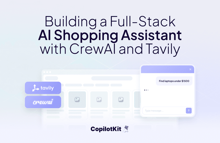 Building a Full-Stack AI Shopping Assistant with CrewAI and Tavily