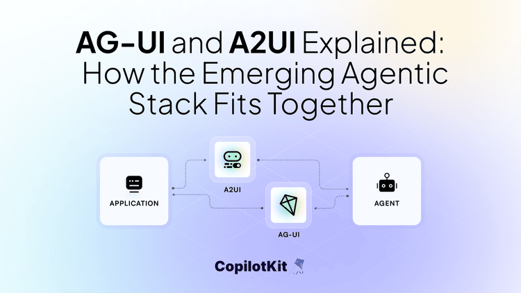 AG-UI and A2UI Explained: How the Emerging Agentic Stack Fits Together