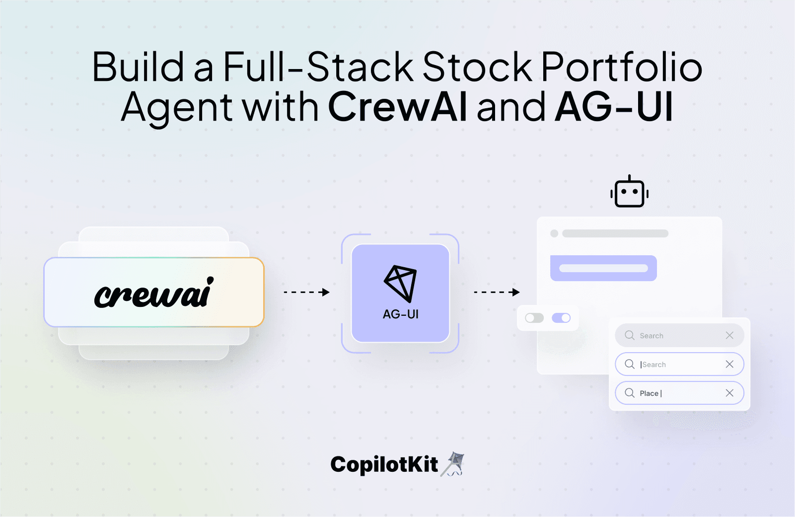 Build a Fullstack Stock Portfolio Agent with CrewAI and AG-UI