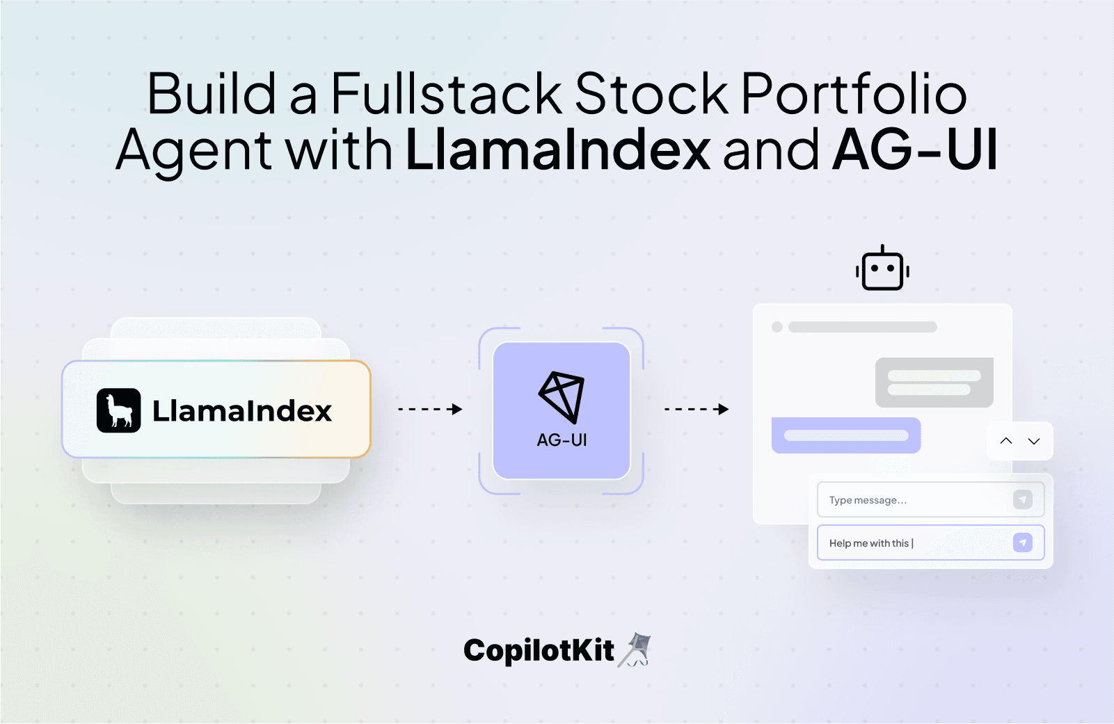 Build a Fullstack Stock Portfolio Agent with LlamaIndex and AG-UI
