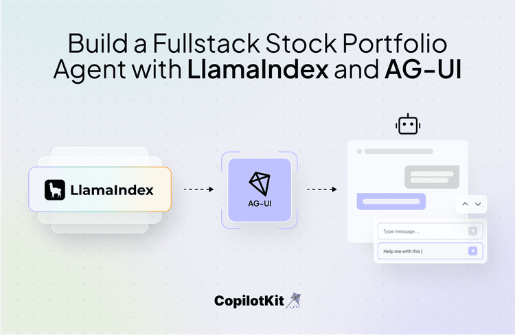 Build a Fullstack Stock Portfolio Agent with LlamaIndex and AG-UI