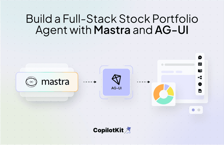 Build a Full-Stack Stock Portfolio Agent with Mastra and AG-UI