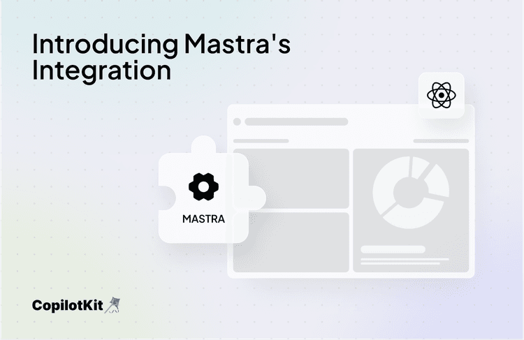 Introducing Mastra's Integration with CopilotKit